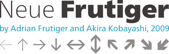 Neue Frutiger